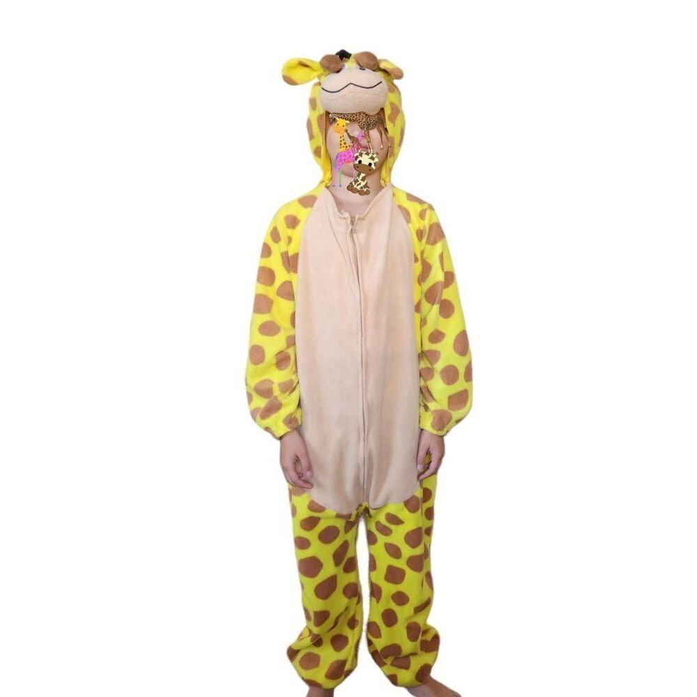 J-Animals wearable stuffed animals childrens fits all ages giraffe costume pajam